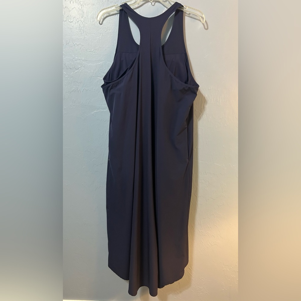 HALARA Navy Racerback Swing Dress - Picture 3 of 7